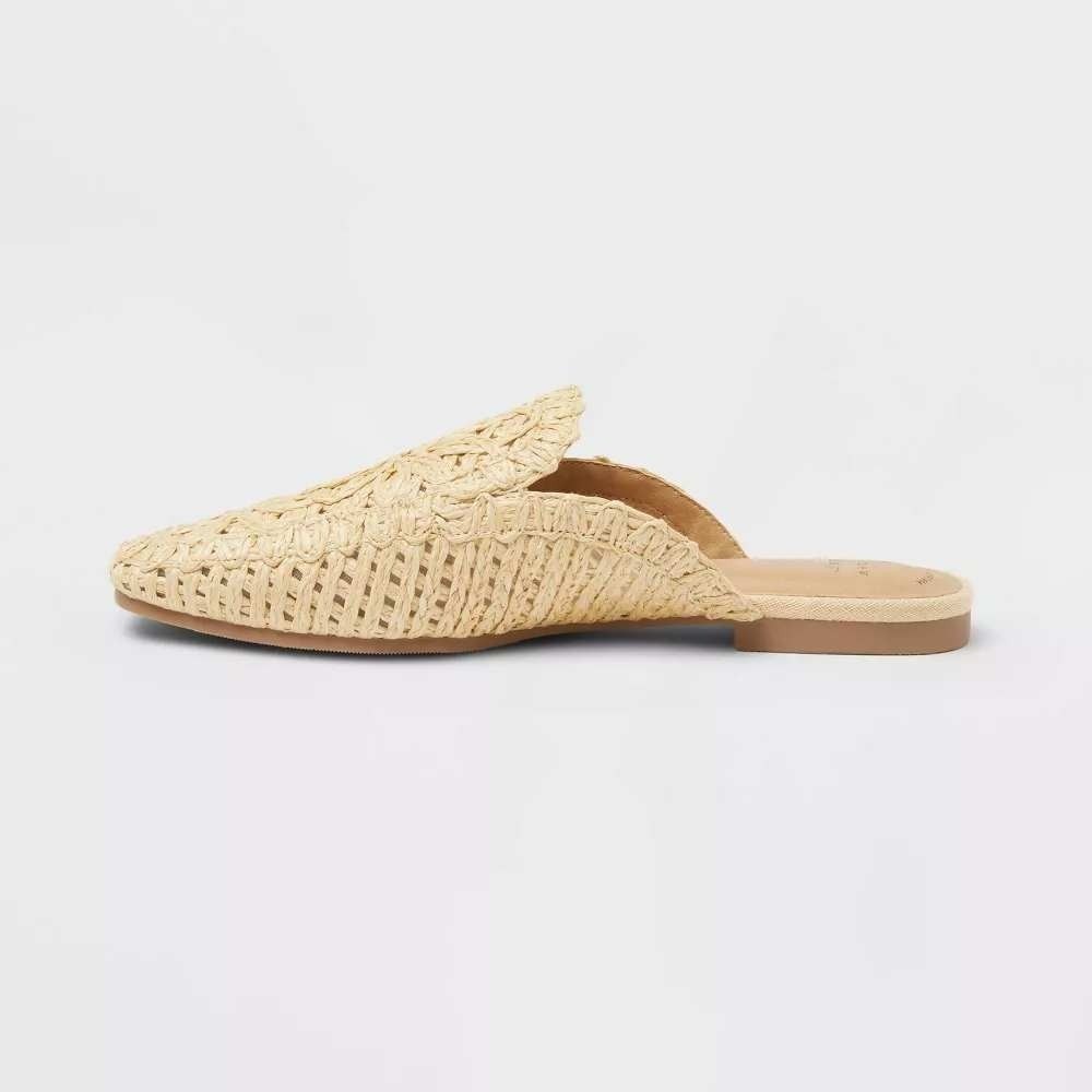 Women's A New Day Greta Flats Natural Size 7 New With Tags - Picture 4 of 7